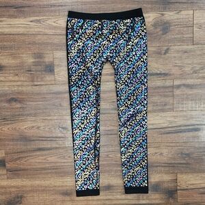 The Children's Place Girl's Rainbow Metallic Animal Print Leggings XX-Large XXL